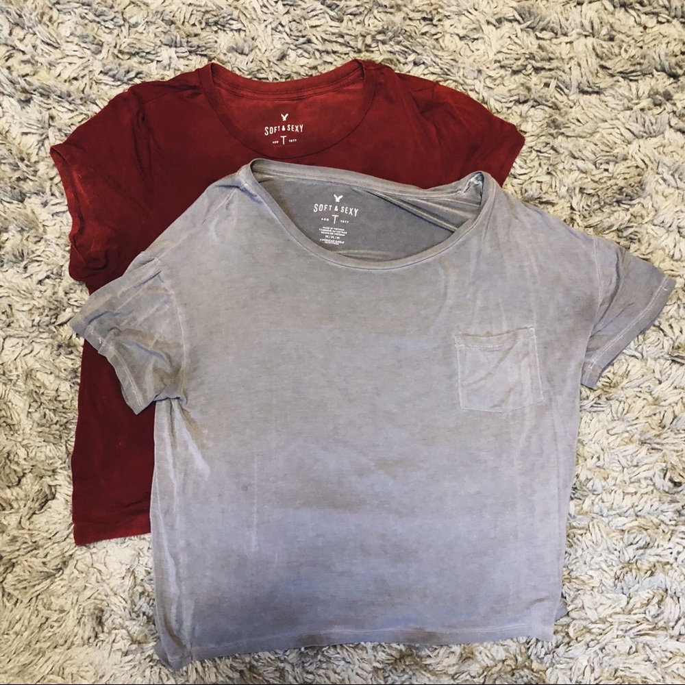 Bundle of Soft & Sexy Tees by American Eagle